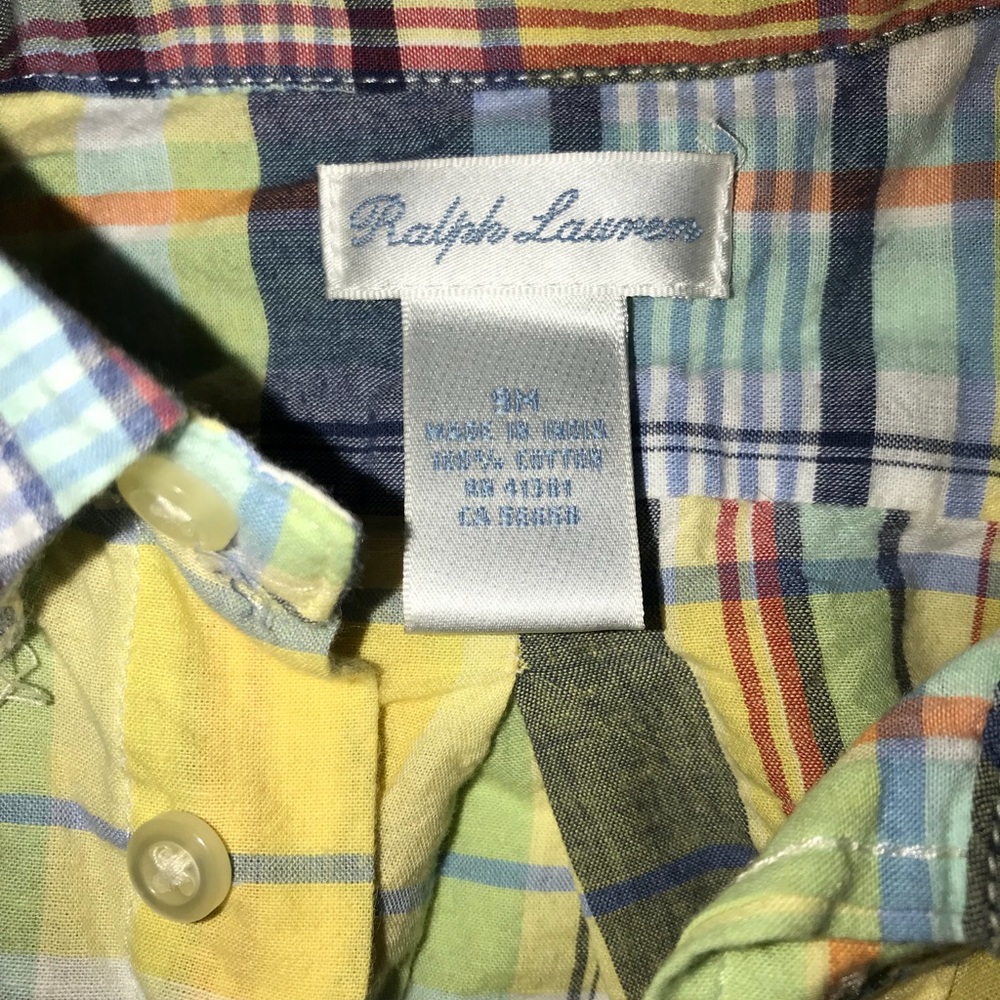 Infant boy Ralph Lauren button down - Picture 2 of 2